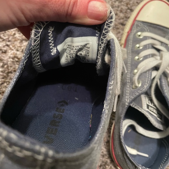 Womens denim converse 5.5 - Picture 4 of 4